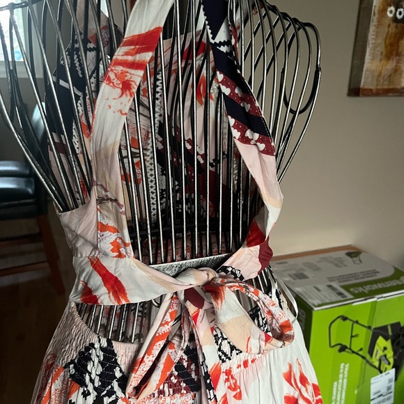 Multicolor Geometric Maxi Dress - Picture 3 of 5